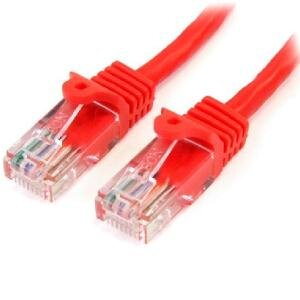 STARTECH 3m Red Snagless UTP Cat5e Patch Cable-preview.jpg